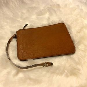 Tan Wristlet